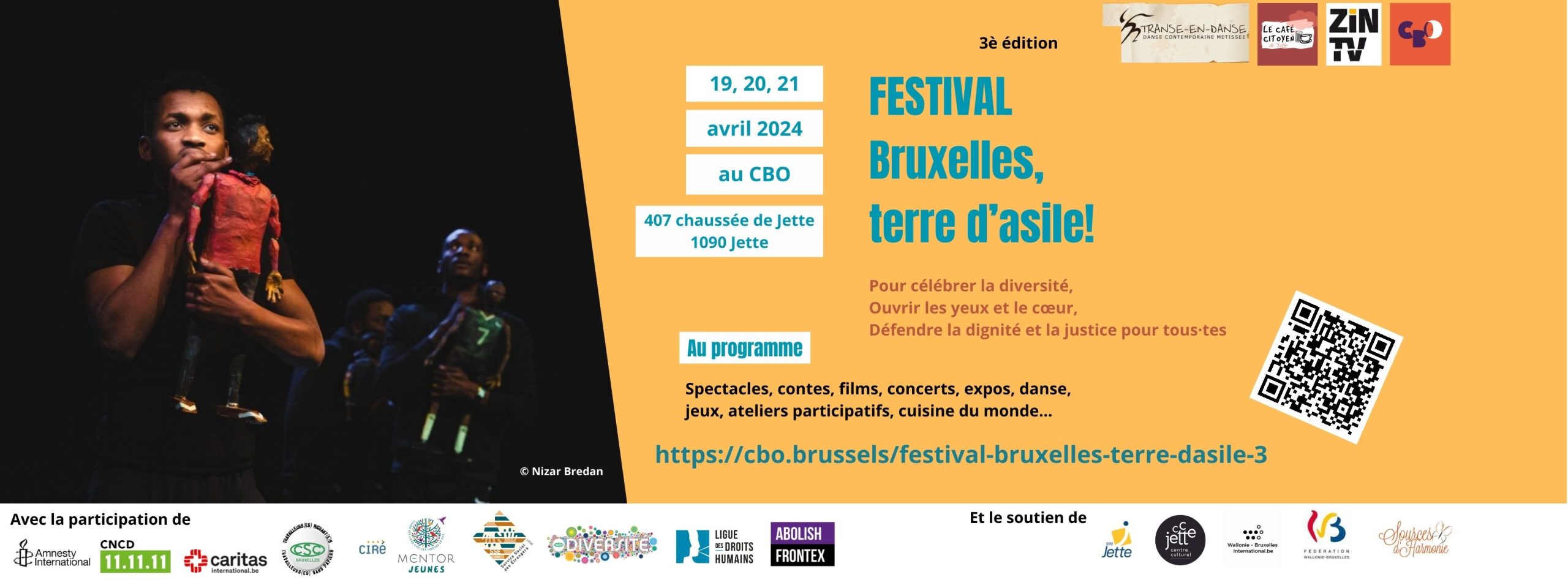 You are currently viewing Festival Bruxelles Terre d’Asile