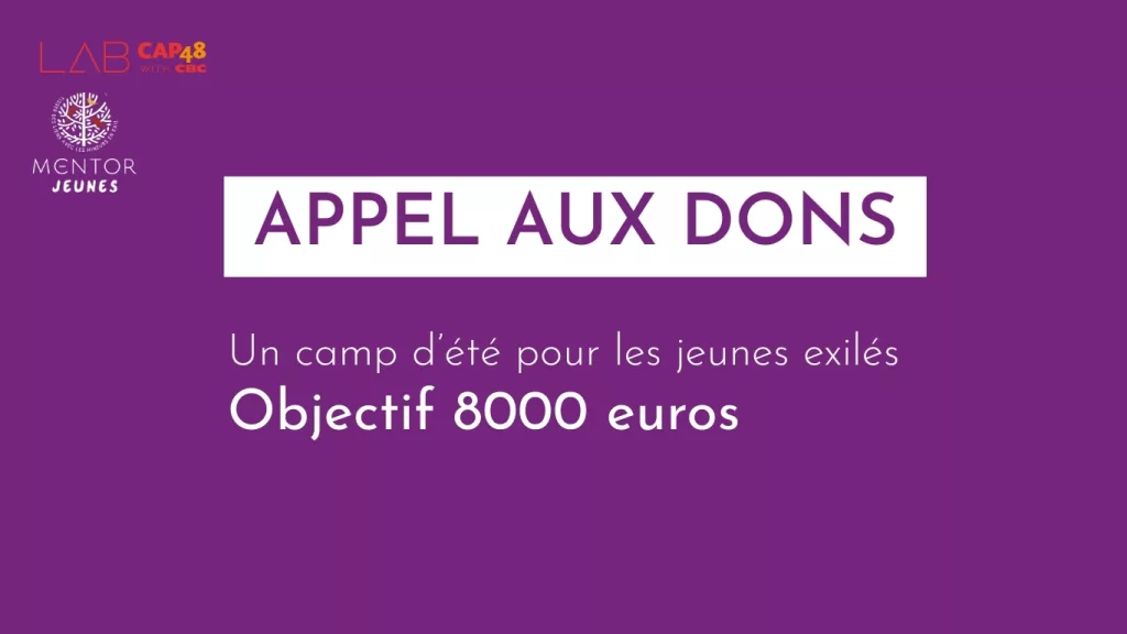 Appel aux dons – Un camp d’été pour les jeunes exilés